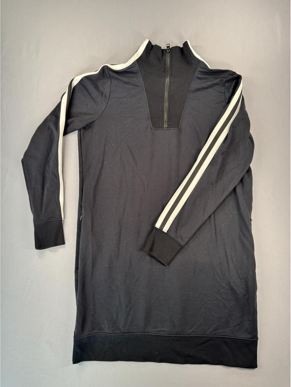 Athleta | Medium | Crosstown Track Dress Black